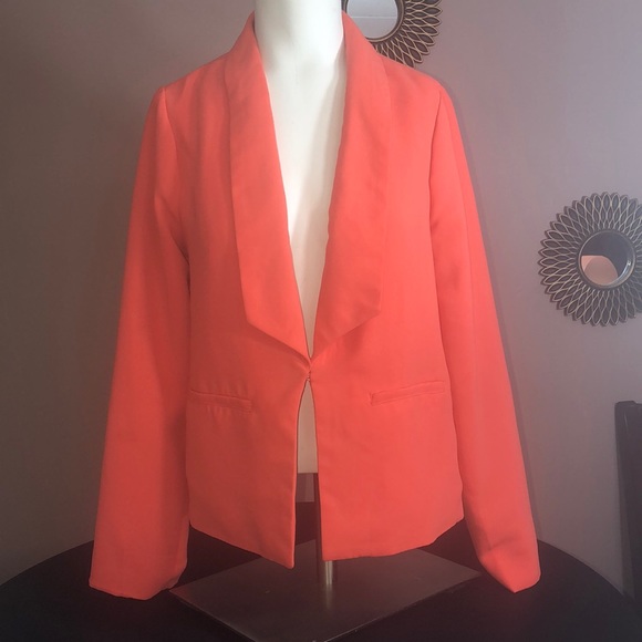 Forever 21 Jackets & Blazers - Forever 21 Orange Blazer